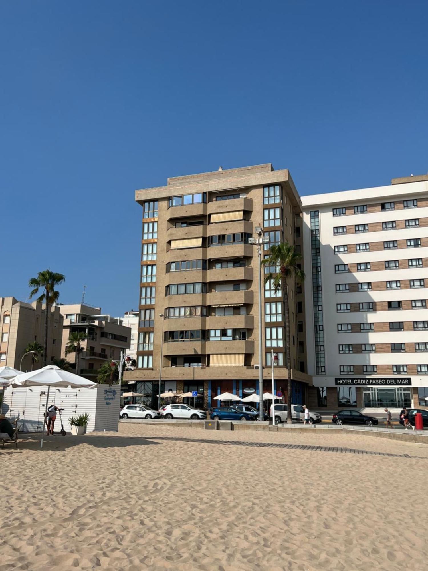 Atico Primera Linea De Playa. Cadiz Dış mekan fotoğraf