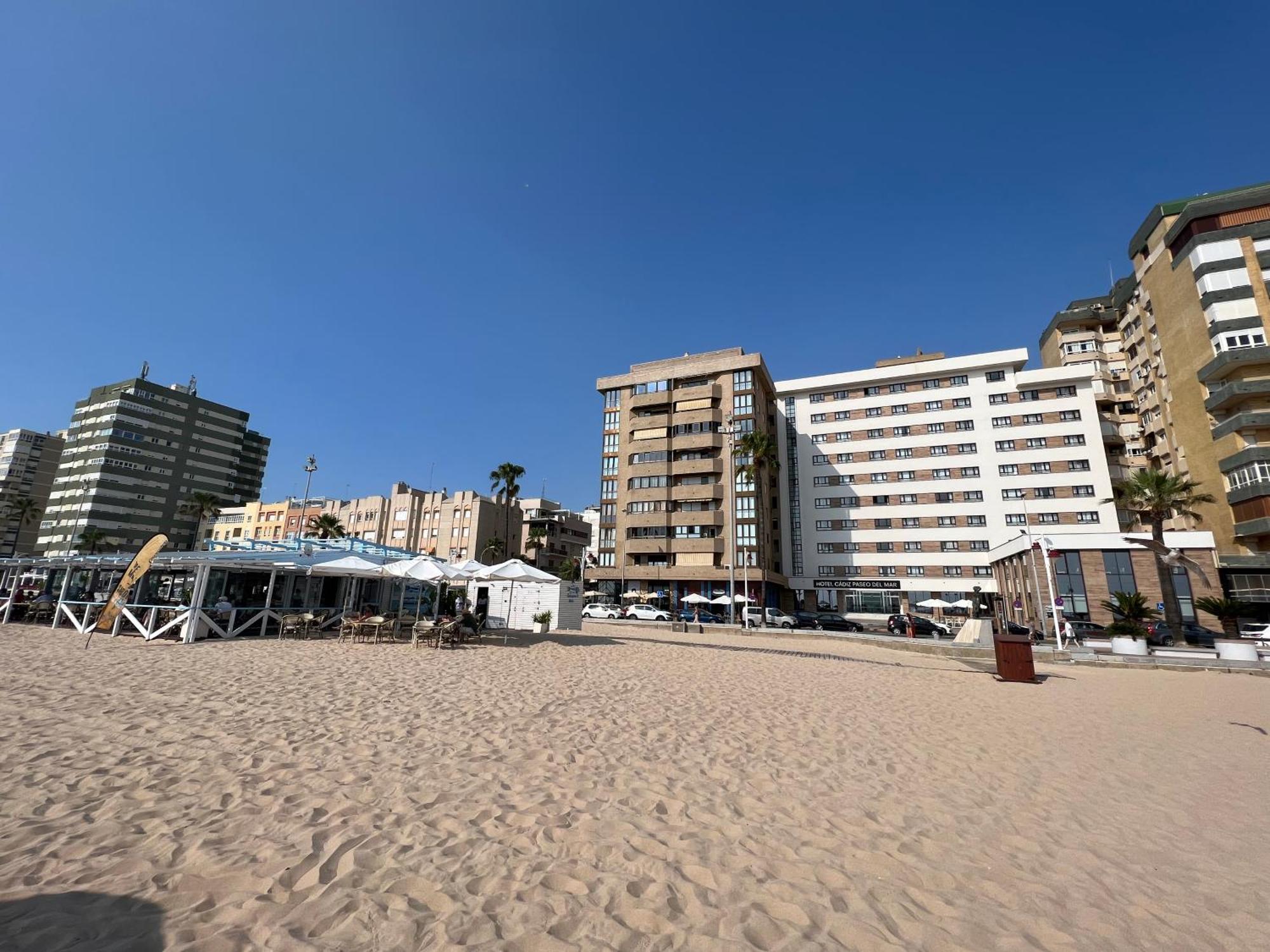Atico Primera Linea De Playa. Cadiz Dış mekan fotoğraf
